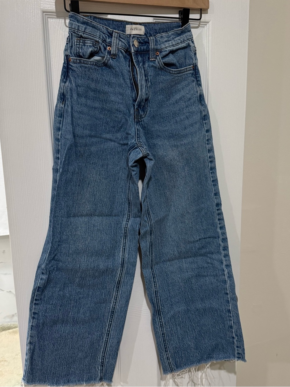 High-Rise Wide Leg Women’s Jeans - Blue